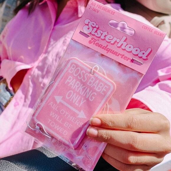 Boss Babe Parking Air Freshener Coffee Scent - Picture 2 of 4